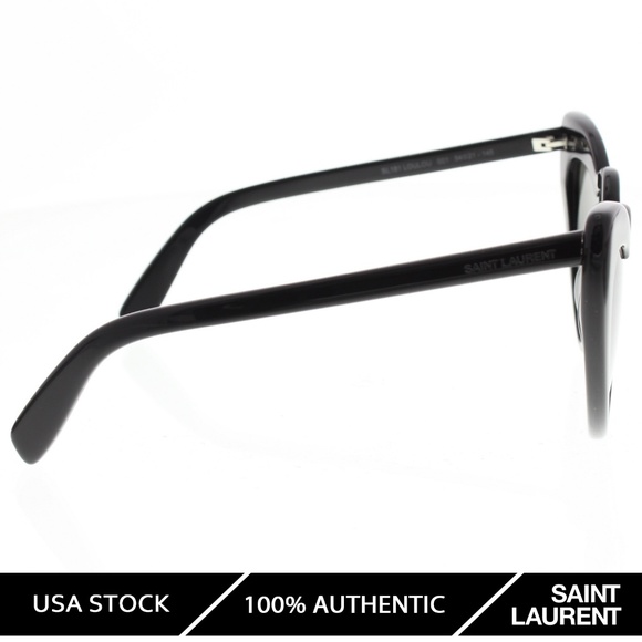 Saint Laurent Black Heart-Shaped Sunglasses - Picture 7 of 8